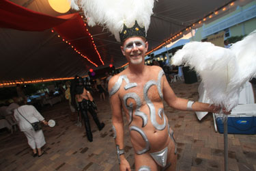 Headdress Ball 2010 photo - Duval Street, Key West